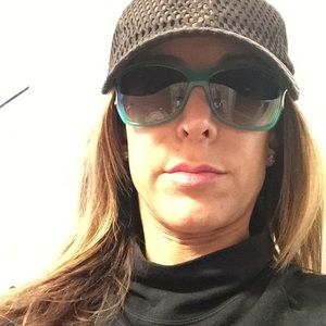 Marc jacobs teal petite sunglasses